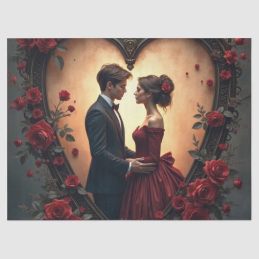 Timeless Love –Victorian Gothic Wedding Collection 薄葉紙 (正面)