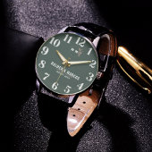 Timeless Minimalist Customizable Couple name   腕時計