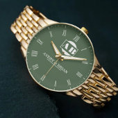 Timeless Minimalist Customizable Couple’s name   腕時計