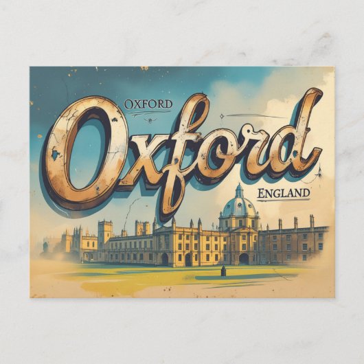 Timeless Oxford Views ポストカード (正面)