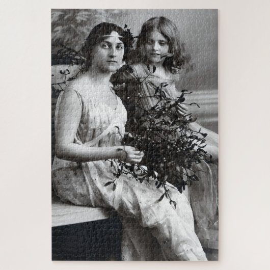 Timeless Portrait of Mother and Daughter  ジグソーパズル (縦)