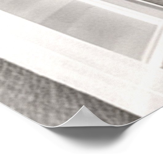 Timeless Pug Dog Portrait Poster ポスター (角)