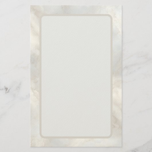 Timeless Refined Modern Luxury Marble 便箋 (正面)