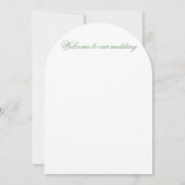 Timeless Romance – Elegant Wedding Collection 2026 招待状 (裏面)