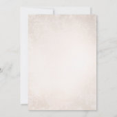 Timeless Romantic Vineyard Rustic Wedding 招待状 (裏面)