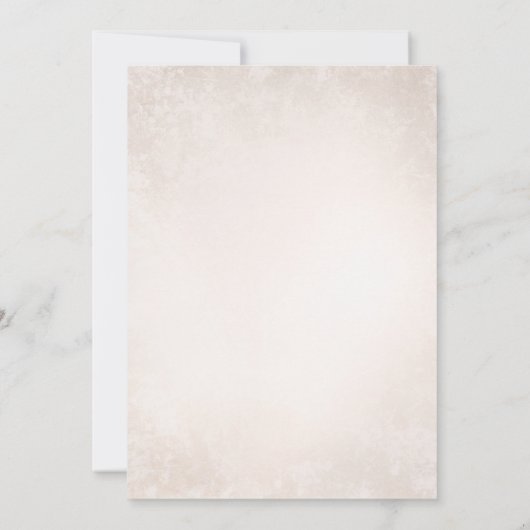 Timeless Romantic Vineyard Rustic Wedding 招待状 (裏面)