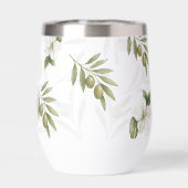 Timeless Sage Olive Watercolor Chic (背面)