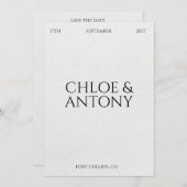 Timeless, Save The Date セーブザデート (正面/裏面)