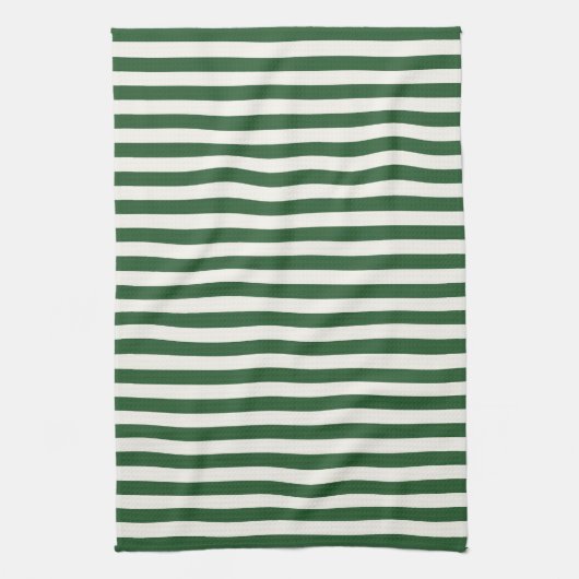 Timeless Stripes Green キッチンタオル (縦)