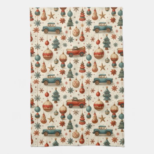 Timeless Toy Car キッチンタオル (縦)