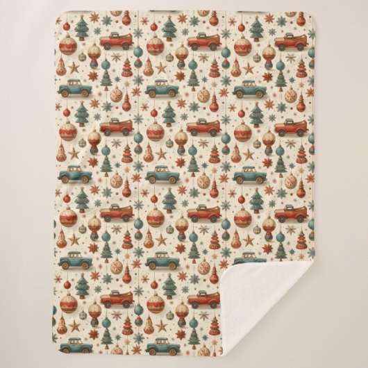 Timeless Toy car シェルパブランケット (正面)