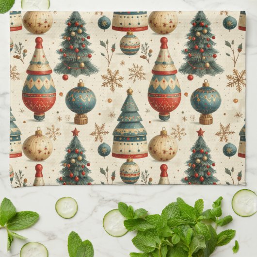 Timeless tree キッチンタオル (折り畳み)