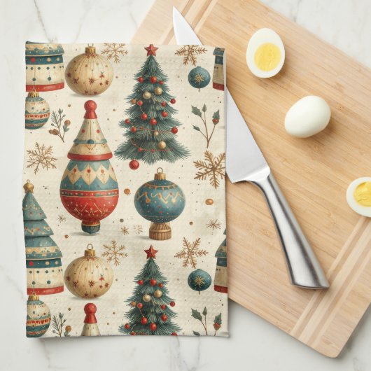 Timeless tree キッチンタオル (四つ折り)