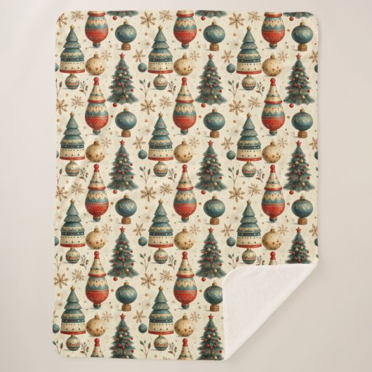 Timeless Tree シェルパブランケット (正面)