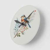 Timeless Tweet ラウンド壁時計 (傾斜)