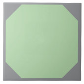 Timeless Vintage Green Octagon Tile タイル (正面)