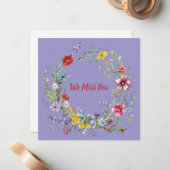 Timeless Vintage Wreath Note Card Set ノートカード (正面/裏面インサイチュ)