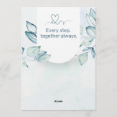 Timeless Wedding Invitation | Elegant Minimal  招待状 (裏面)