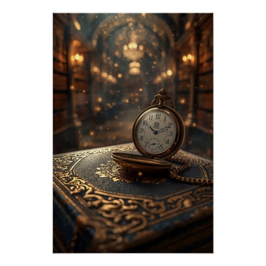Timeless Wisdom – The Golden Clock of Knowledge ポスター (正面)
