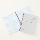 Timepiece- Minimalist Marriage Union Notebook ノートブック (内部)