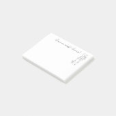 ‘Times Are Tough - Suit Up!” ポストイット (アングル)