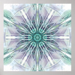 Times of Transition 25 Posterのためのマンダラ ポスター