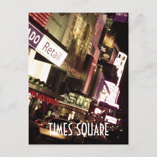 Times Square ポストカード (正面)