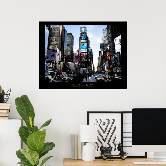 Times Square - N.Y.C.  Poster print ポスター (ホームオフィス)
