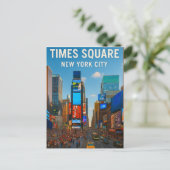 Times Square – New York City ポストカード (スタンド正面)
