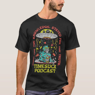 Timesuck Podcast M-Erch Knowledge Truth 1 S Gift F Tシャツ