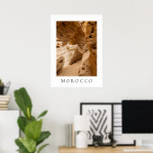 Timlalin’s canyon, near Tamri, Morocco travel ポスター (ホームオフィス)