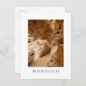 Timlalin’s canyon, near Tamri, Morocco travel ポストカード (正面/裏面)