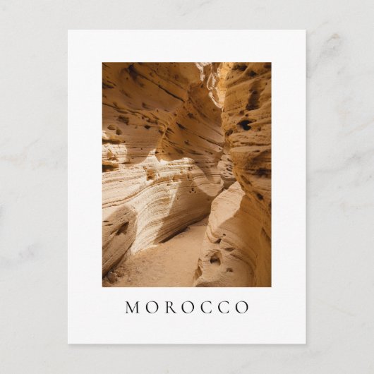 Timlalin’s canyon, near Tamri, Morocco travel ポストカード (正面)