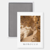 Timlalin’s canyon, near Tamri, Morocco travel マグネット (正面/裏面)