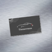 Timmerman — カーケアと車両のエンハンスメント マグネット名刺 (インサイチュ)