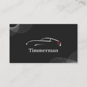 Timmerman — カーケアと車両のエンハンスメント 名刺 (正面)