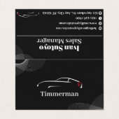 Timmerman — カーケアと車両のエンハンスメント 名刺 (外部フラット)