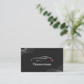Timmerman — Automotive Care & Vehicle Enhancement 名刺 (スタンド正面)