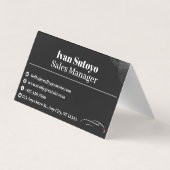 Timmerman — Automotive Care & Vehicle Enhancement 名刺 (裏面)