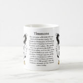 Timmons、起源、意味および頂上 コーヒーマグカップ (中央)