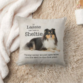 Timmyの三色のシェットランド・シープドッグの枕 クッション (ブランケット)