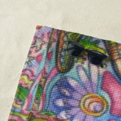 Timmy the Turtle 70" x 35"ビーチタオル ビーチタオル (インサイチュ)