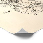 Timpani 1950 Patent Art - Old Peper ポスター (角)