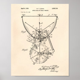Timpani 1950 Patent Art - Old Peper ポスター
