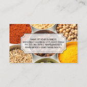 Tinカップのスパイス 名刺 (裏面)