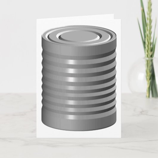 Tin Canグリーティングカード カード (正面)