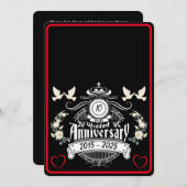 Tin Jubilee 2 Photo 10th Anniversary招待状 シーズンカード (正面/裏面)