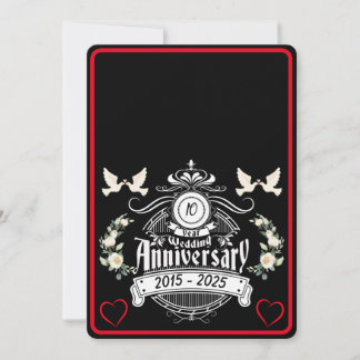 Tin Jubilee 2 Photo 10th Anniversary招待状 シーズンカード