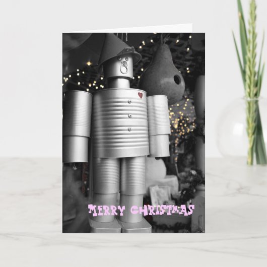 Tin Man at Christmas Greeting Card シーズンカード (正面)