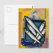 Tin of Fish Still Life ポストカード (正面/裏面)